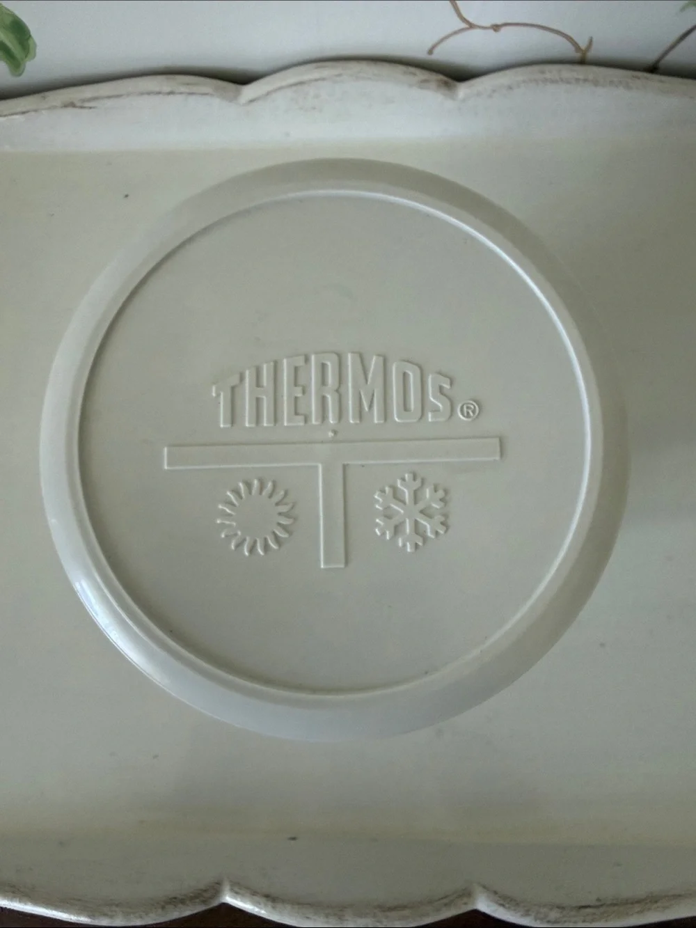 Vintage Thermos 10 oz Food Jar Burgundy
